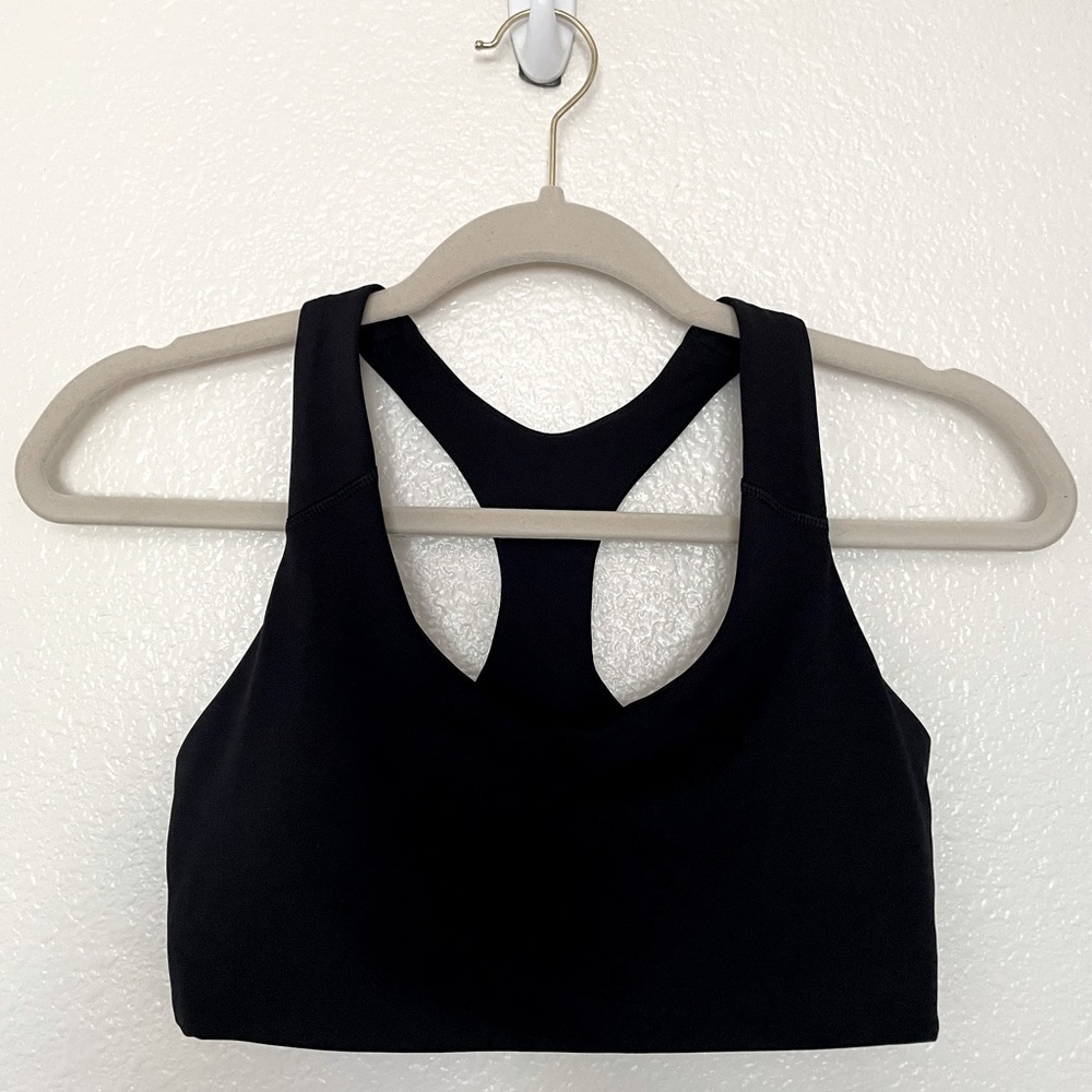 NEW Old Navy Active Sports Bra, Black, Size Small